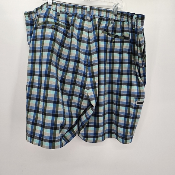 Tommy Bahama Island Cargo Cayman Lanai Plaid Swim Shorts Sz 3XLB Trunks - Picture 2 of 10
